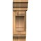 Ekena Millwork Merced Traditional Smooth Bracket w/ Offset Brace, Western Red Cedar, 5 1/2"W x 16"D x 16"H BKT0604X16X16MRC01SWR - alternate 2